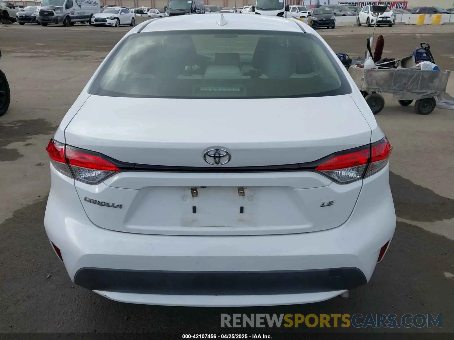 16 Фотография поврежденного автомобиля JTDEPRAE7LJ095929 TOYOTA COROLLA 2020
