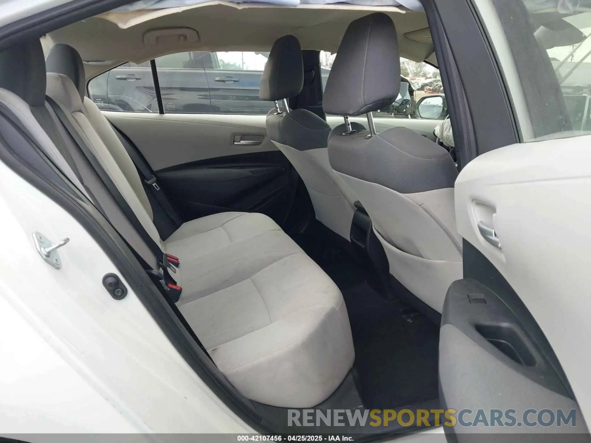 8 Фотография поврежденного автомобиля JTDEPRAE7LJ095929 TOYOTA COROLLA 2020