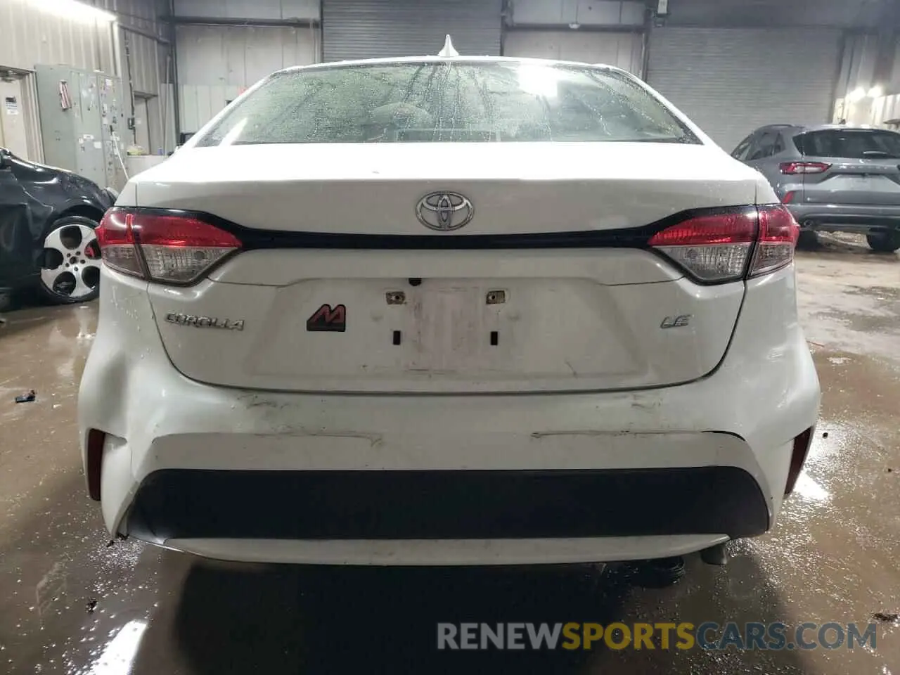 6 Photograph of a damaged car JTDEPRAE7LJ096806 TOYOTA COROLLA 2020