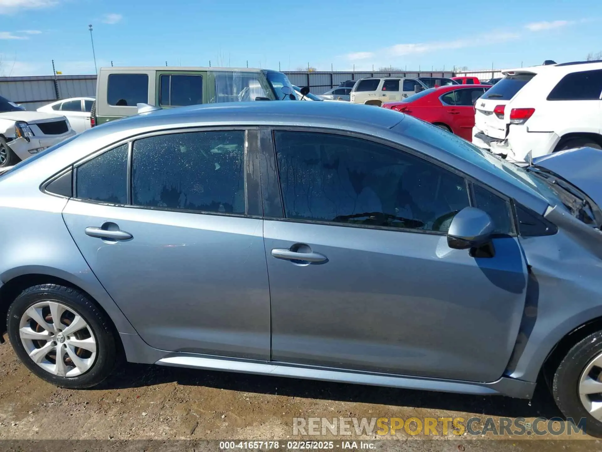 13 Фотография поврежденного автомобиля JTDEPRAE7LJ106069 TOYOTA COROLLA 2020