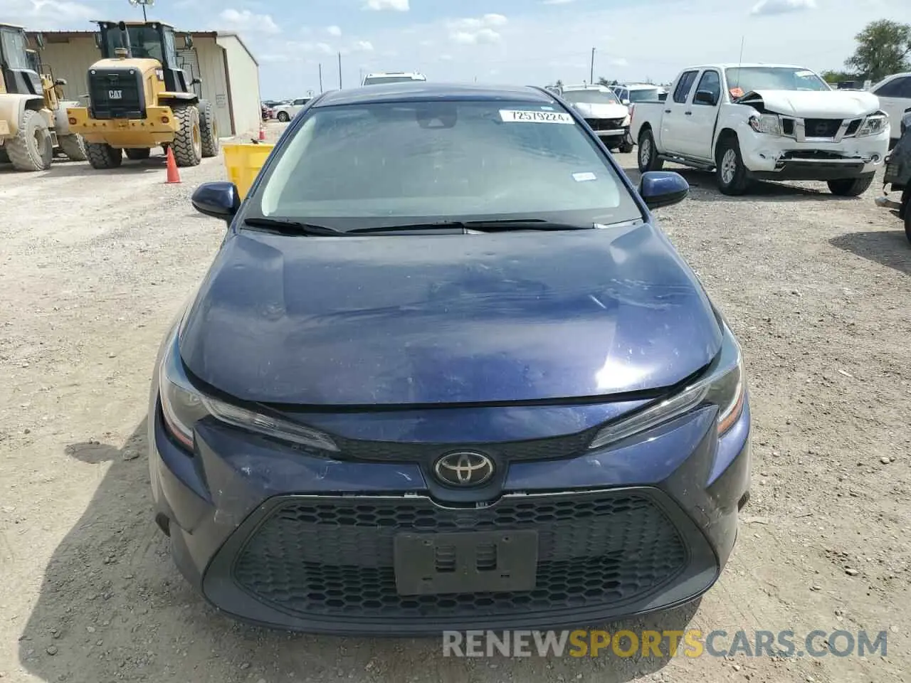 5 Photograph of a damaged car JTDEPRAE7LJ114169 TOYOTA COROLLA 2020