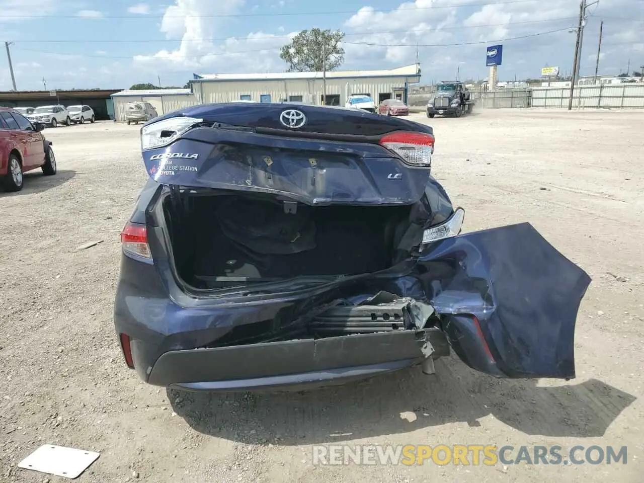 6 Photograph of a damaged car JTDEPRAE7LJ114169 TOYOTA COROLLA 2020