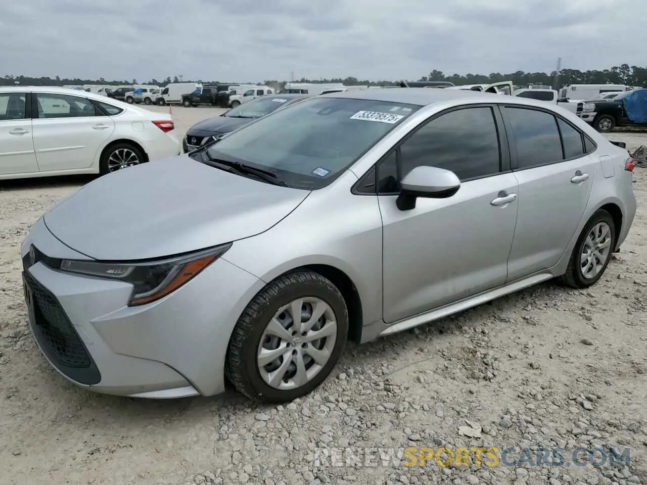 1 Фотография поврежденного автомобиля JTDEPRAE7LJ114754 TOYOTA COROLLA 2020
