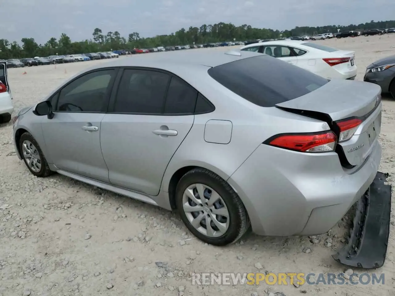 2 Фотография поврежденного автомобиля JTDEPRAE7LJ114754 TOYOTA COROLLA 2020