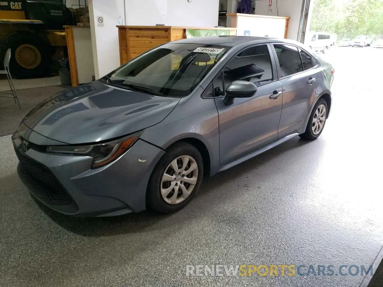 1 Photograph of a damaged car JTDEPRAE8LJ014792 TOYOTA COROLLA 2020