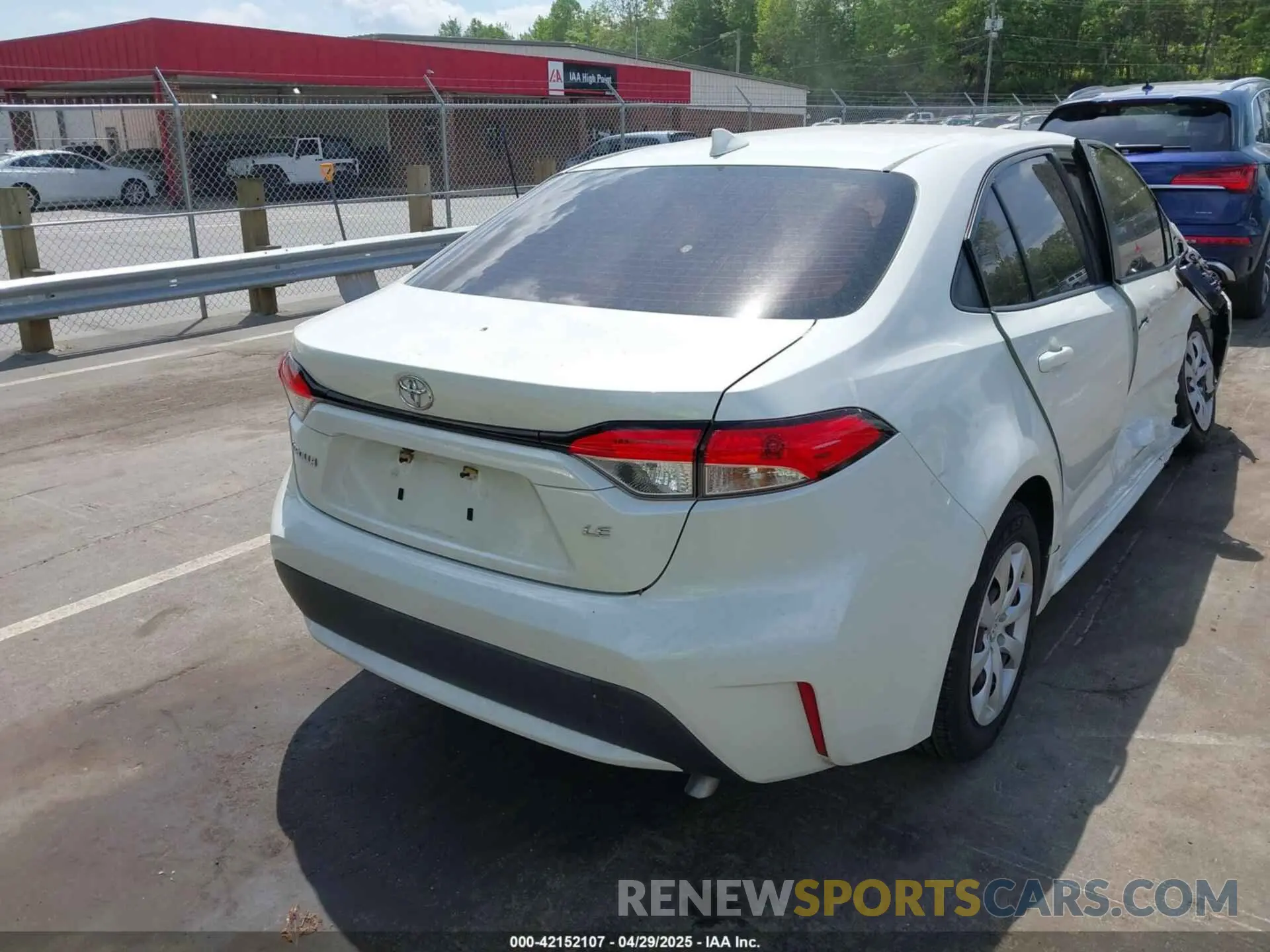 4 Фотография поврежденного автомобиля JTDEPRAE8LJ016624 TOYOTA COROLLA 2020