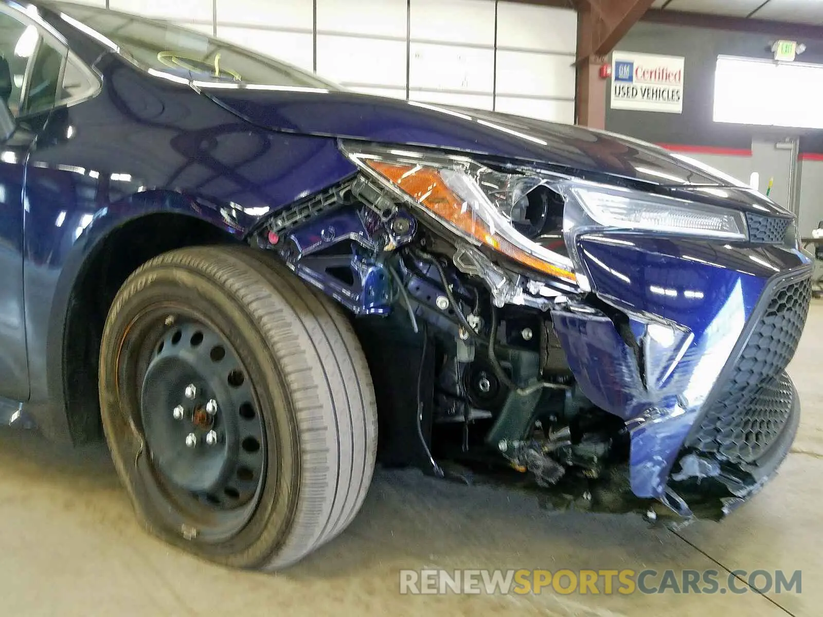 9 Photograph of a damaged car JTDEPRAE8LJ021693 TOYOTA COROLLA 2020