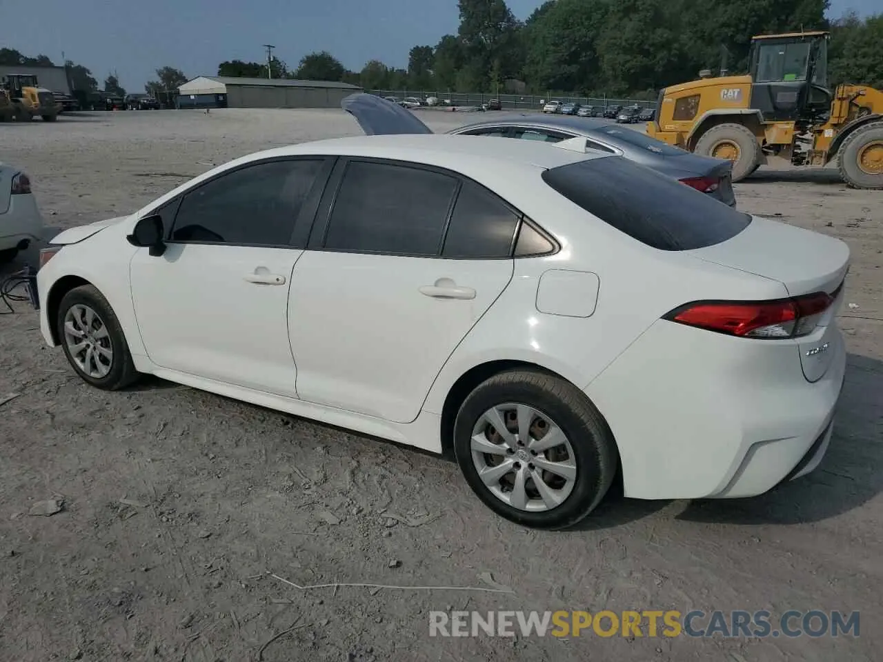 2 Photograph of a damaged car JTDEPRAE8LJ023525 TOYOTA COROLLA 2020