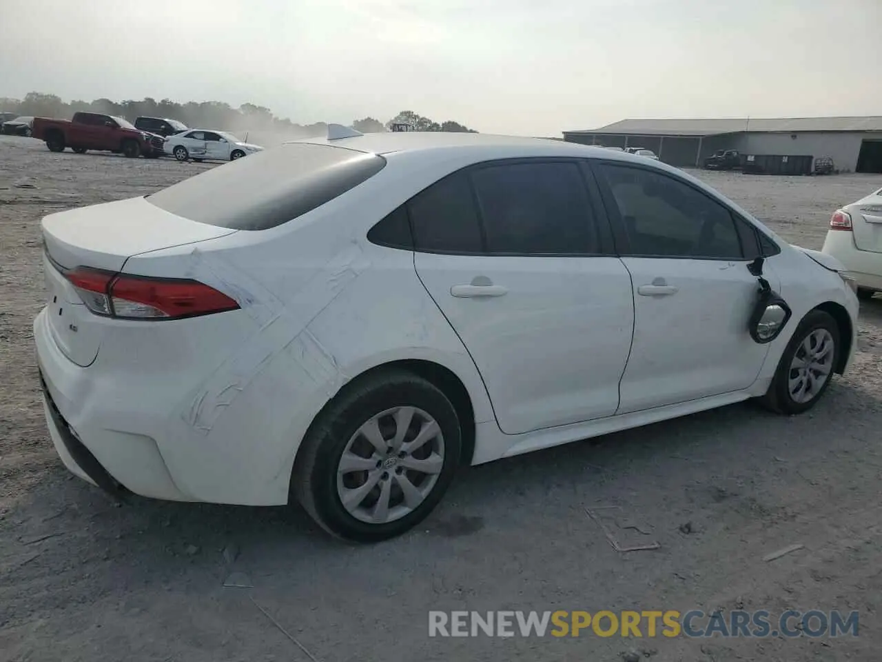 3 Photograph of a damaged car JTDEPRAE8LJ023525 TOYOTA COROLLA 2020