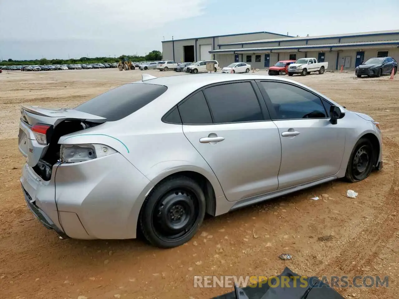 3 Фотография поврежденного автомобиля JTDEPRAE8LJ034539 TOYOTA COROLLA 2020
