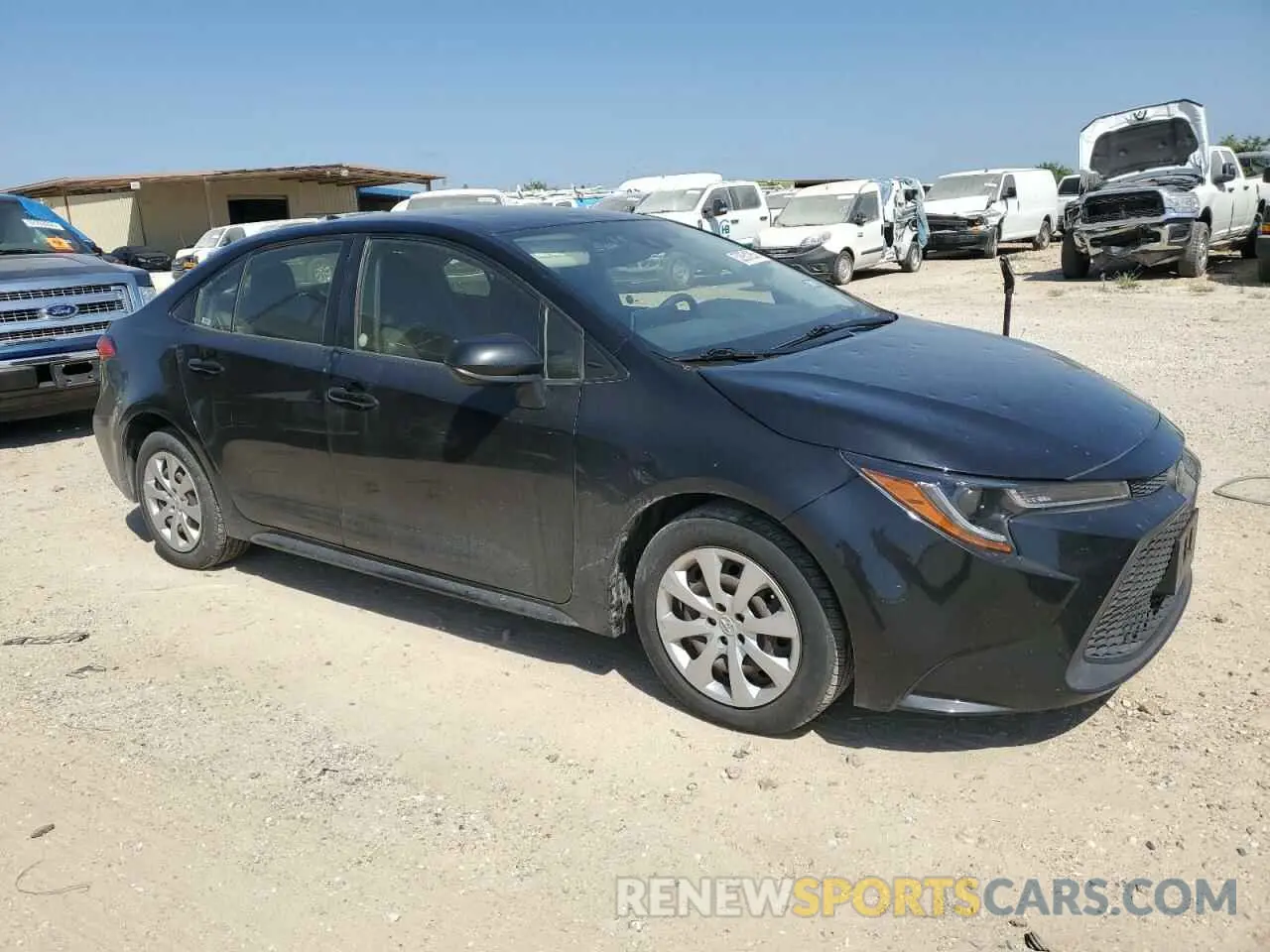 4 Фотография поврежденного автомобиля JTDEPRAE8LJ036873 TOYOTA COROLLA 2020