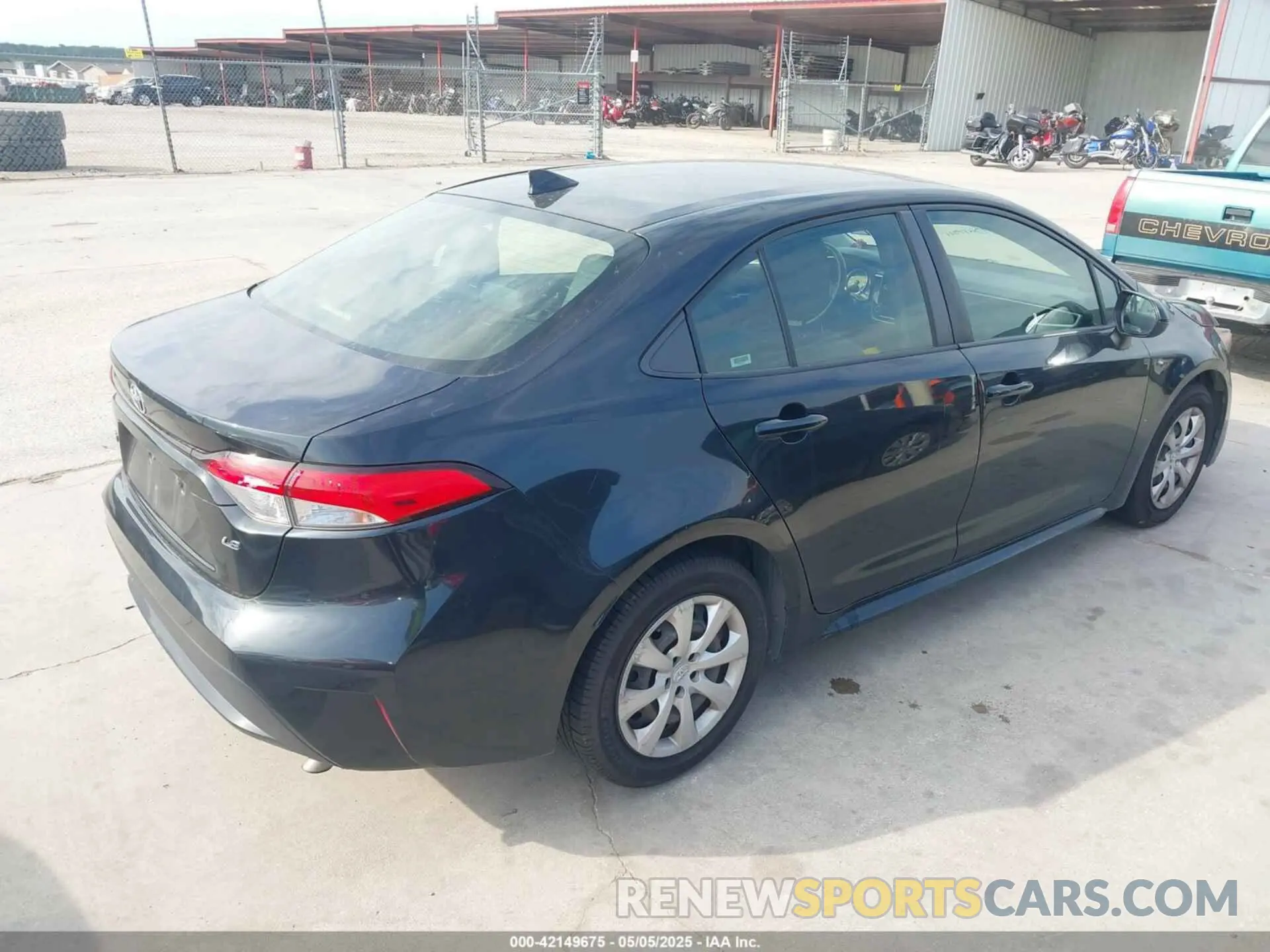 4 Фотография поврежденного автомобиля JTDEPRAE8LJ037666 TOYOTA COROLLA 2020