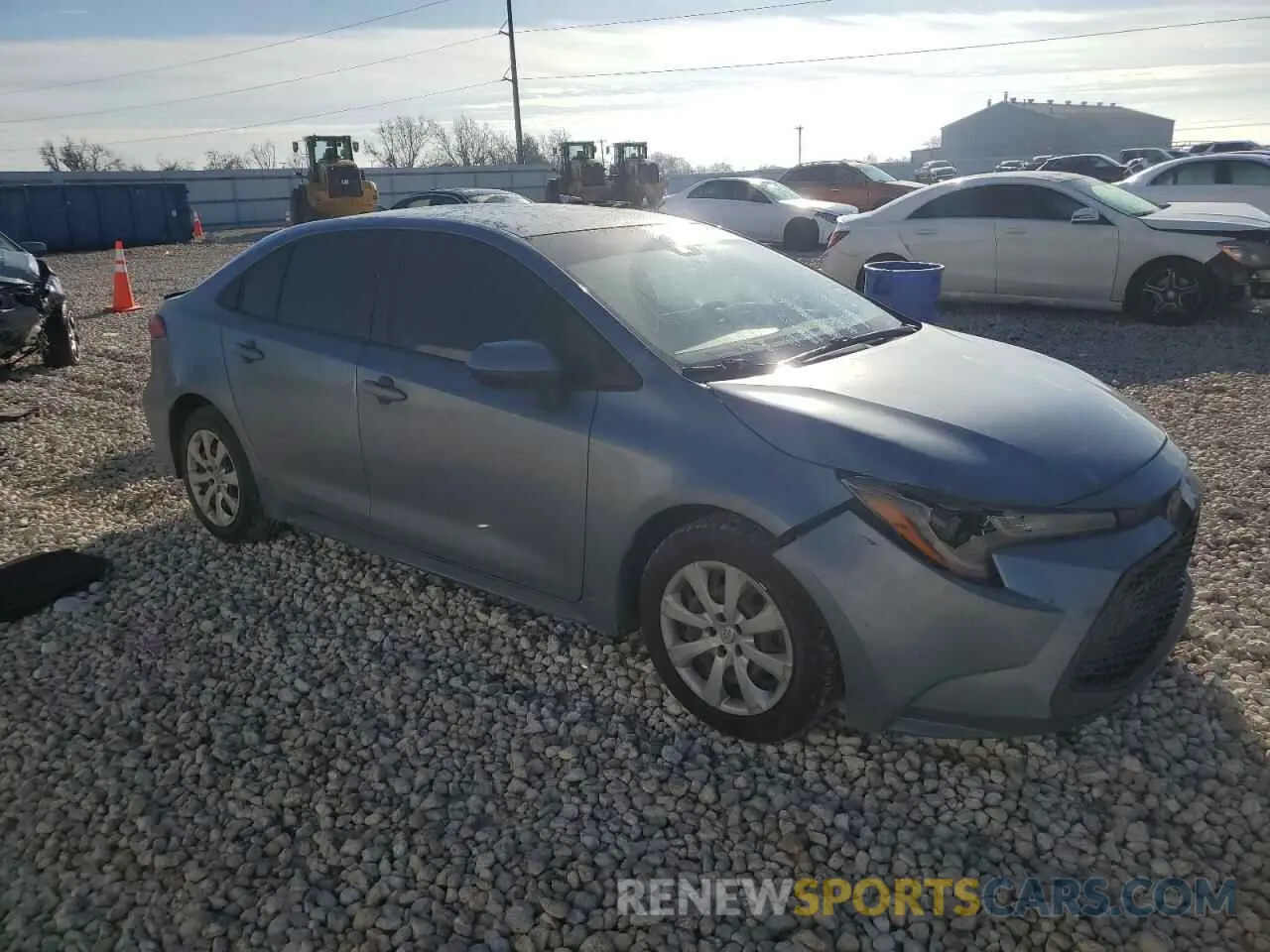 4 Photograph of a damaged car JTDEPRAE8LJ039059 TOYOTA COROLLA 2020