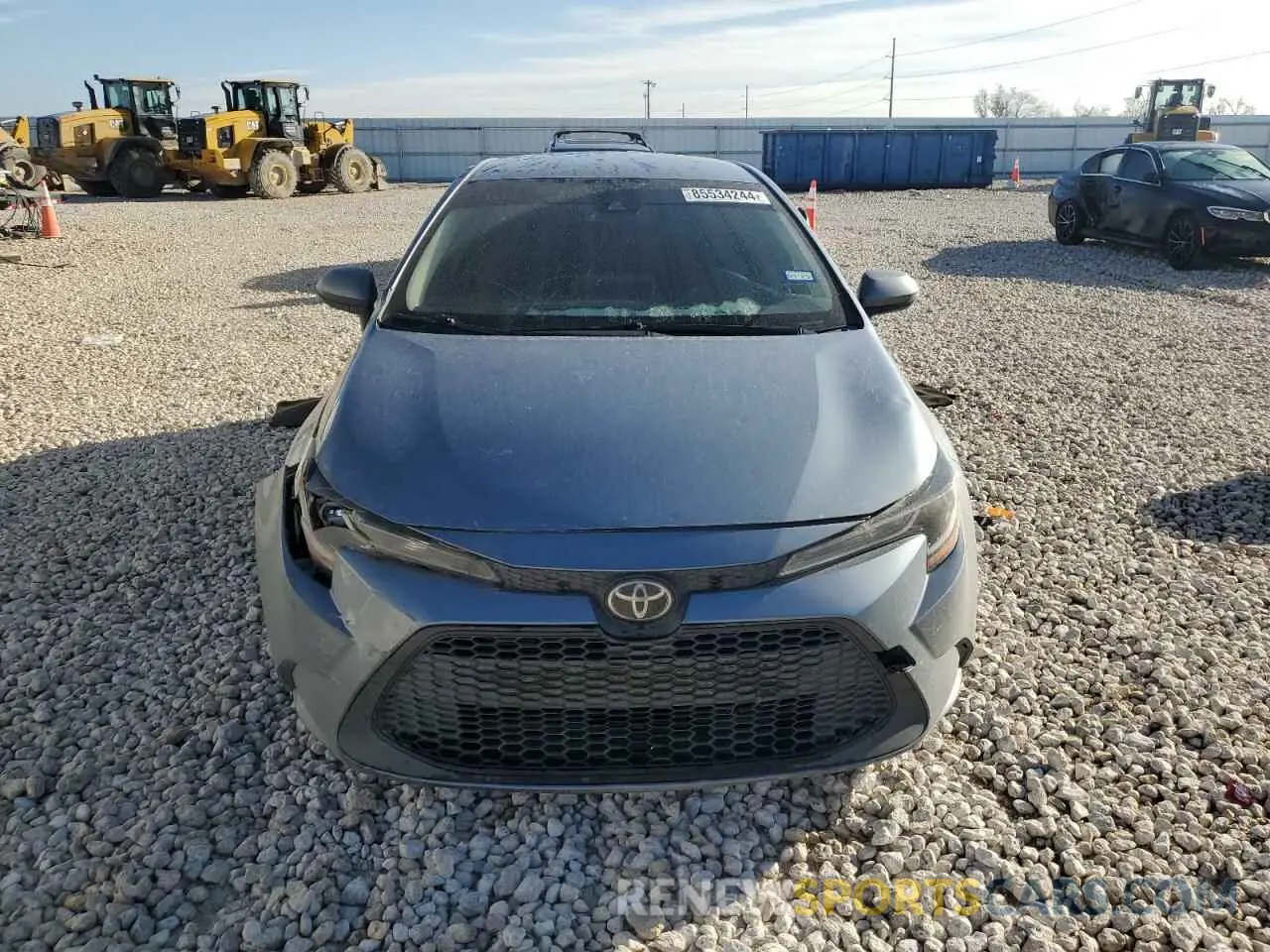 5 Photograph of a damaged car JTDEPRAE8LJ039059 TOYOTA COROLLA 2020
