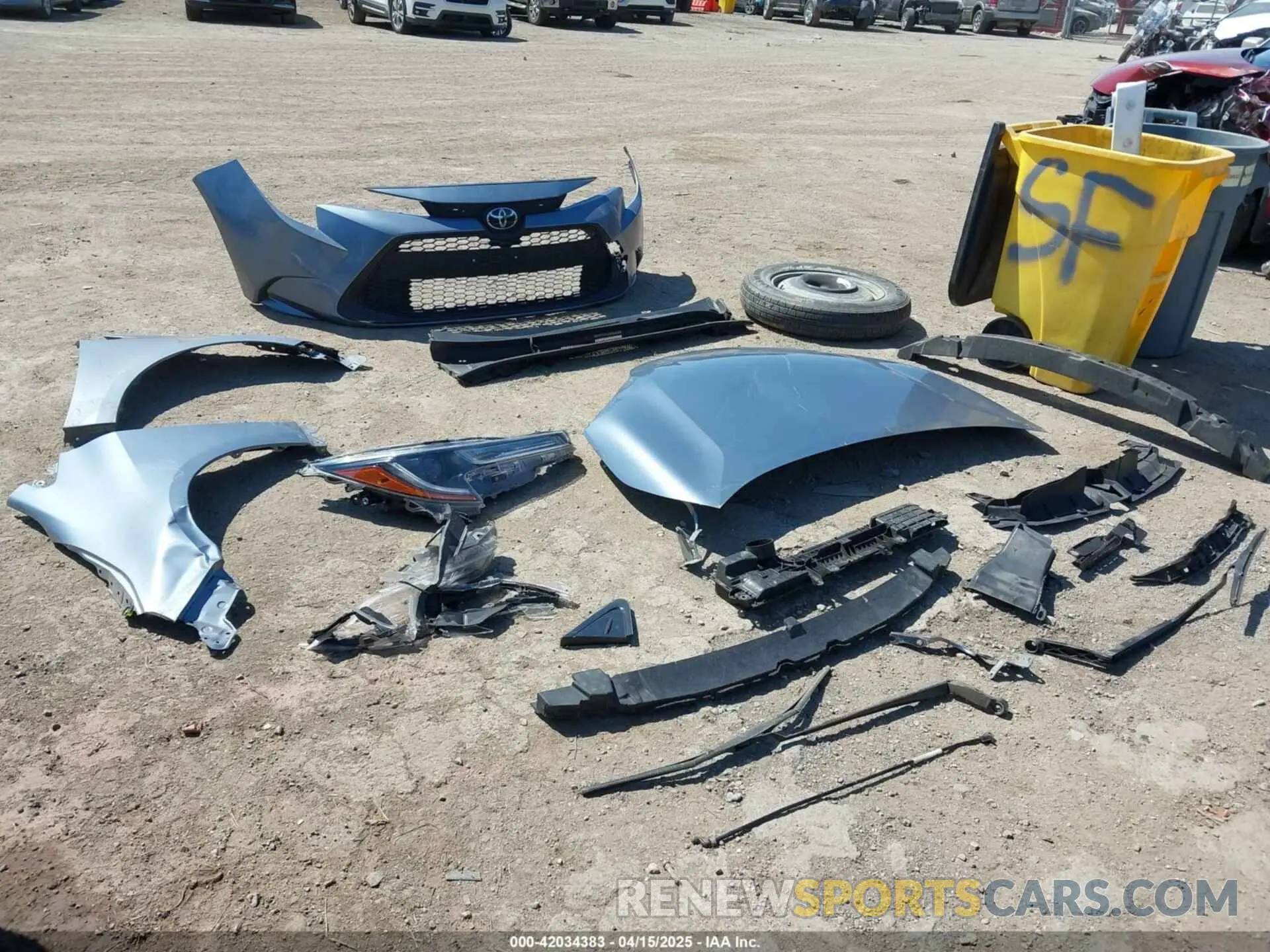12 Фотография поврежденного автомобиля JTDEPRAE8LJ041877 TOYOTA COROLLA 2020