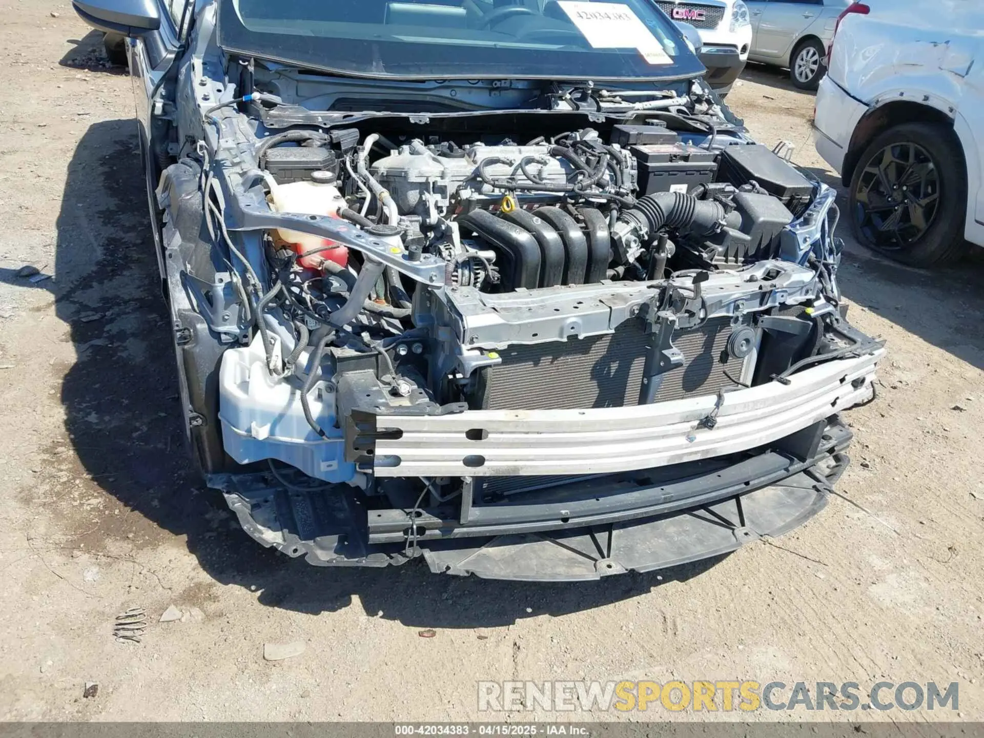 6 Фотография поврежденного автомобиля JTDEPRAE8LJ041877 TOYOTA COROLLA 2020