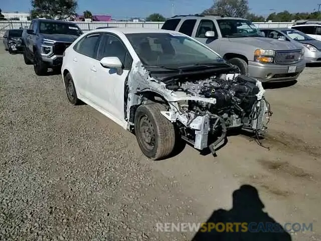 11 Photograph of a damaged car JTDEPRAE8LJ044603 TOYOTA COROLLA 2020