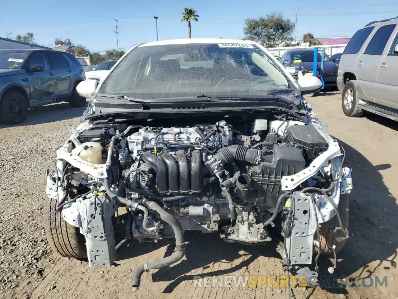5 Photograph of a damaged car JTDEPRAE8LJ044603 TOYOTA COROLLA 2020