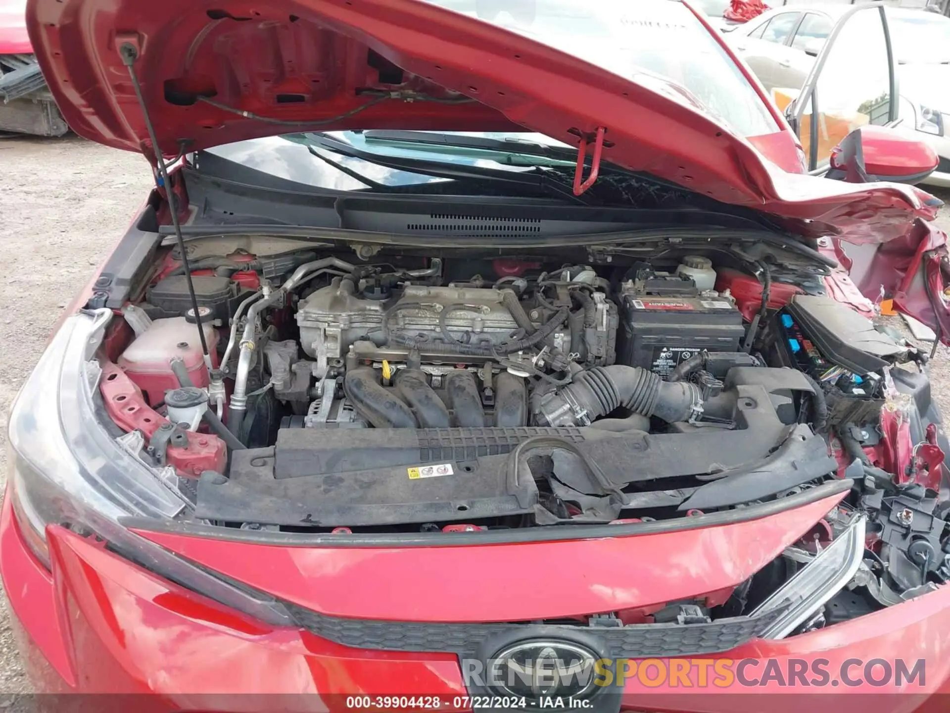 10 Фотография поврежденного автомобиля JTDEPRAE8LJ045573 TOYOTA COROLLA 2020
