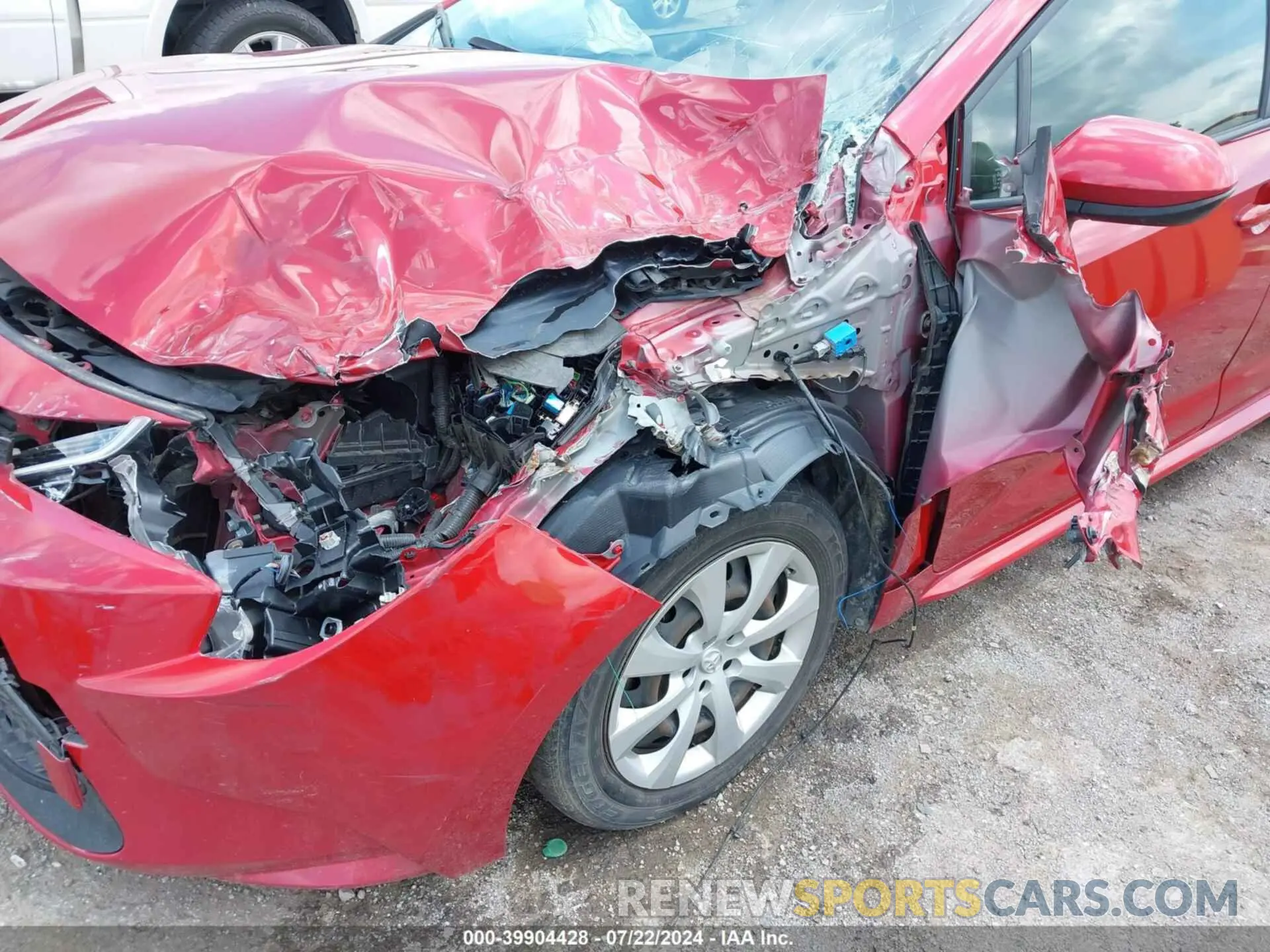 6 Фотография поврежденного автомобиля JTDEPRAE8LJ045573 TOYOTA COROLLA 2020