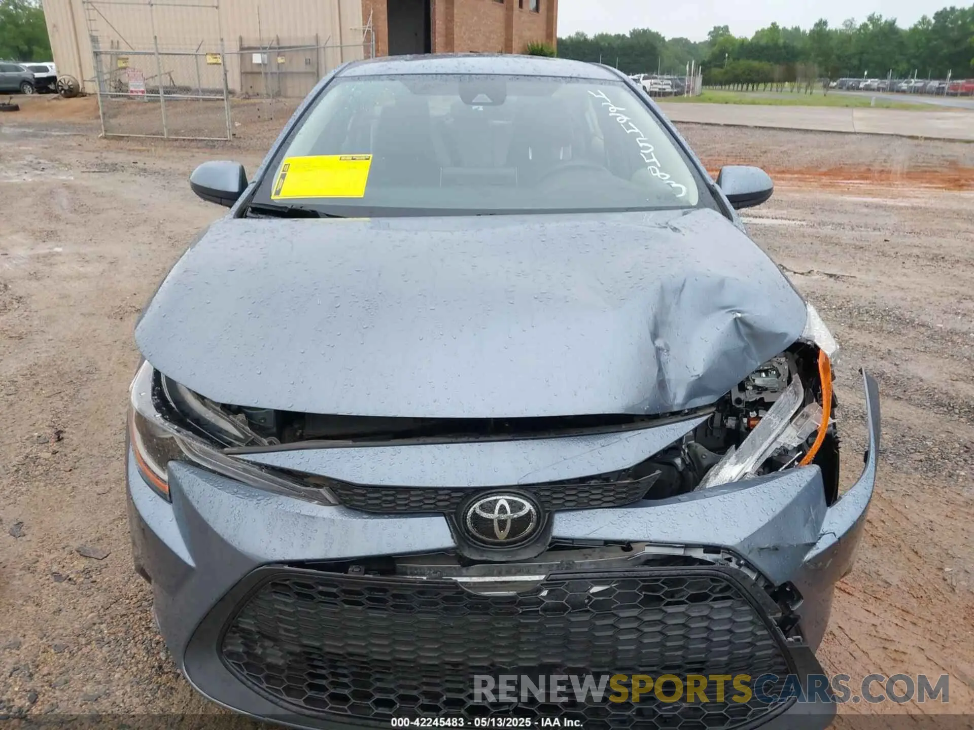 12 Photograph of a damaged car JTDEPRAE8LJ048716 TOYOTA COROLLA 2020