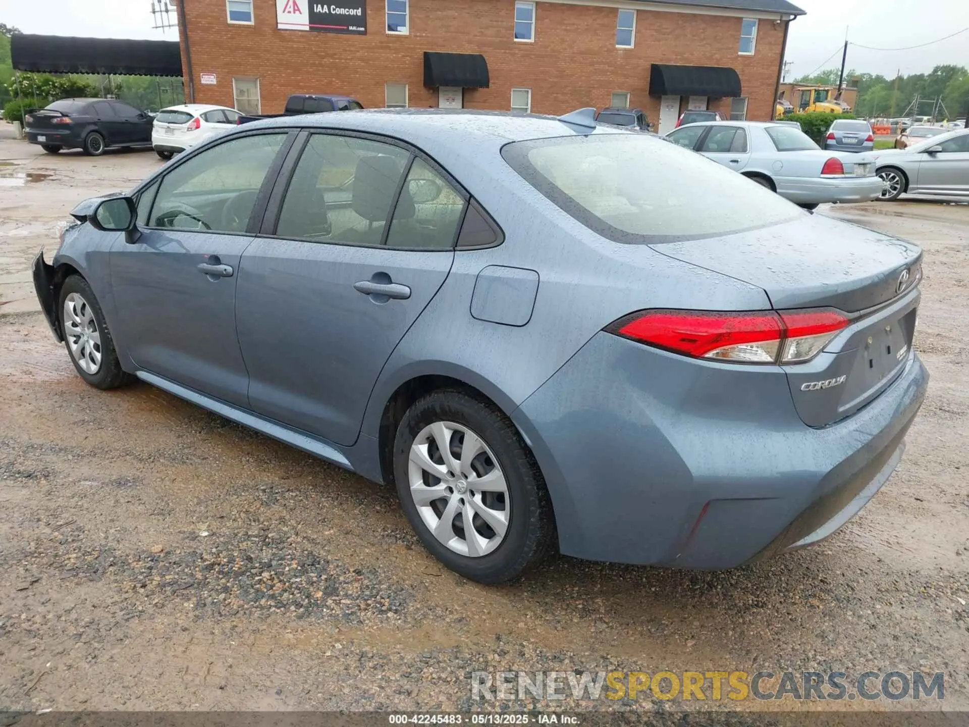 3 Photograph of a damaged car JTDEPRAE8LJ048716 TOYOTA COROLLA 2020