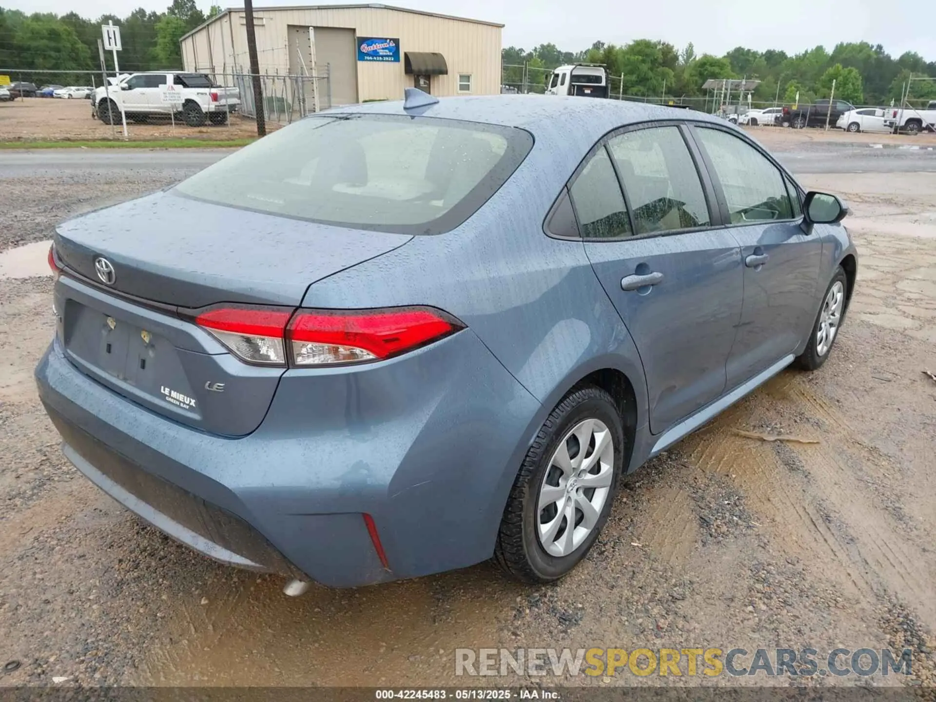 4 Photograph of a damaged car JTDEPRAE8LJ048716 TOYOTA COROLLA 2020
