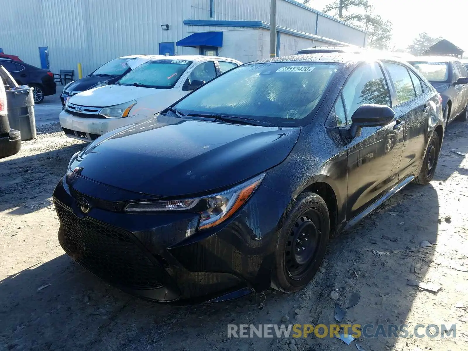 2 Photograph of a damaged car JTDEPRAE8LJ049297 TOYOTA COROLLA 2020