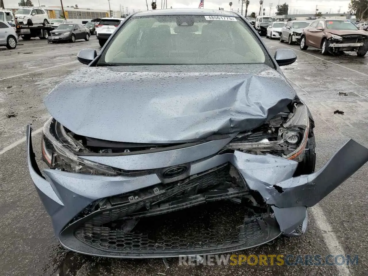 5 Photograph of a damaged car JTDEPRAE8LJ069937 TOYOTA COROLLA 2020