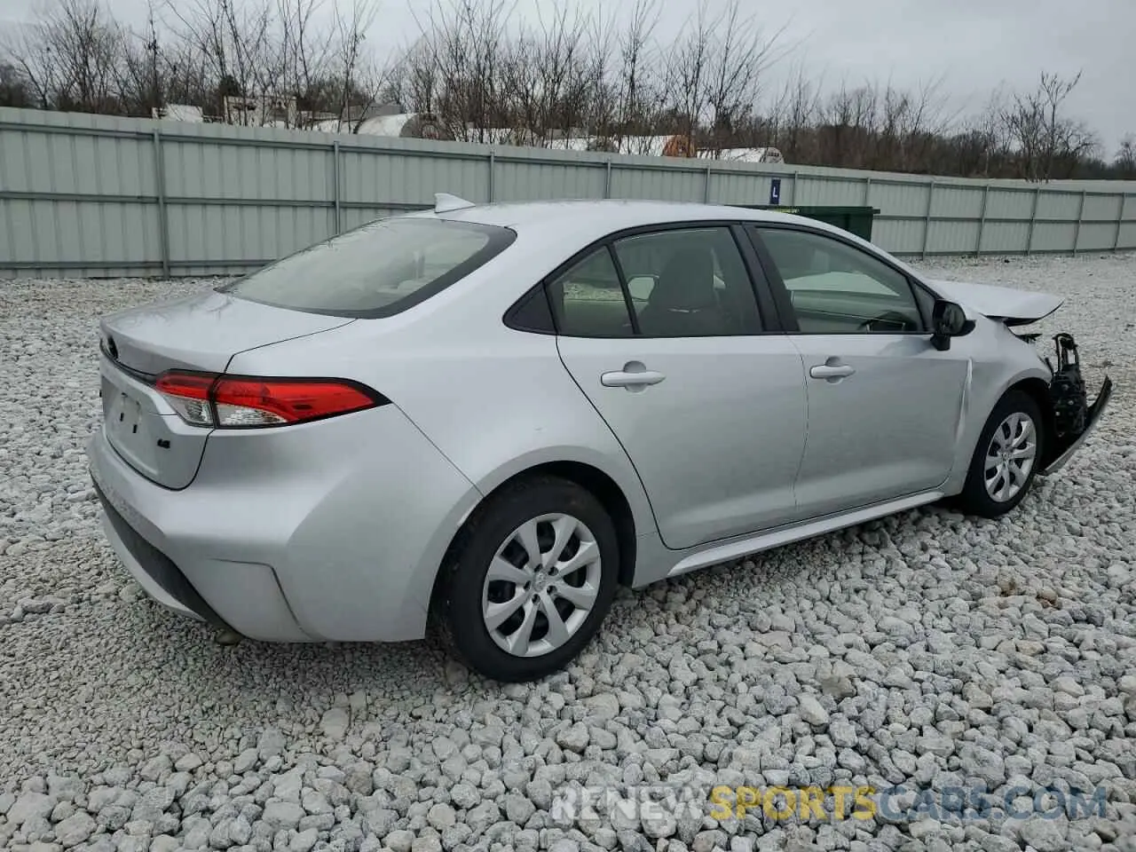 3 Фотография поврежденного автомобиля JTDEPRAE8LJ072840 TOYOTA COROLLA 2020