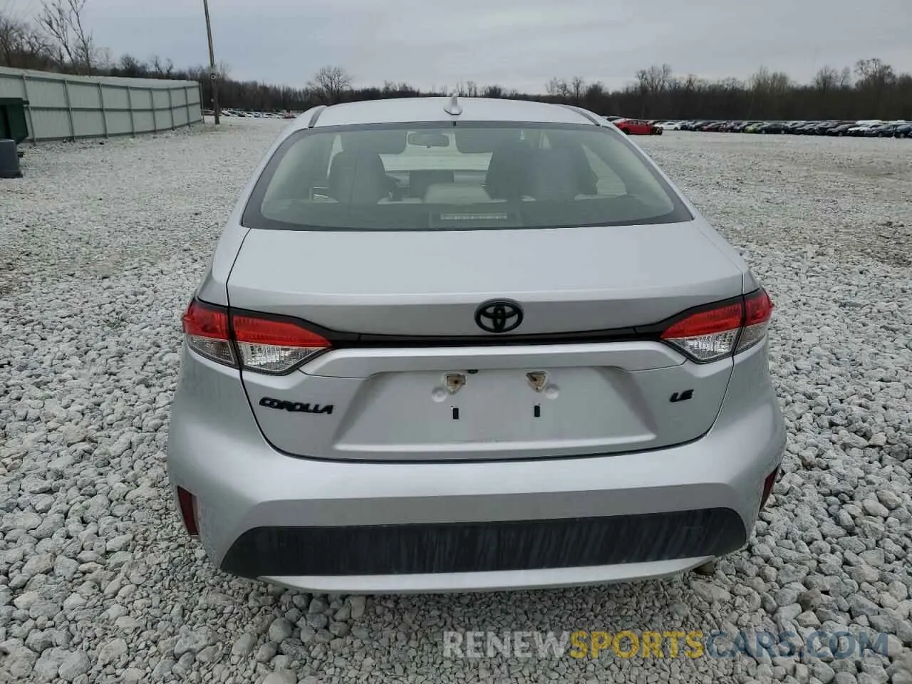 6 Фотография поврежденного автомобиля JTDEPRAE8LJ072840 TOYOTA COROLLA 2020