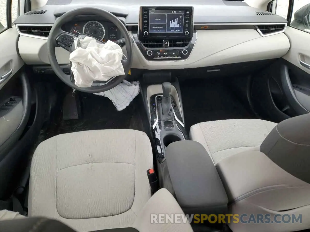 8 Фотография поврежденного автомобиля JTDEPRAE8LJ072840 TOYOTA COROLLA 2020