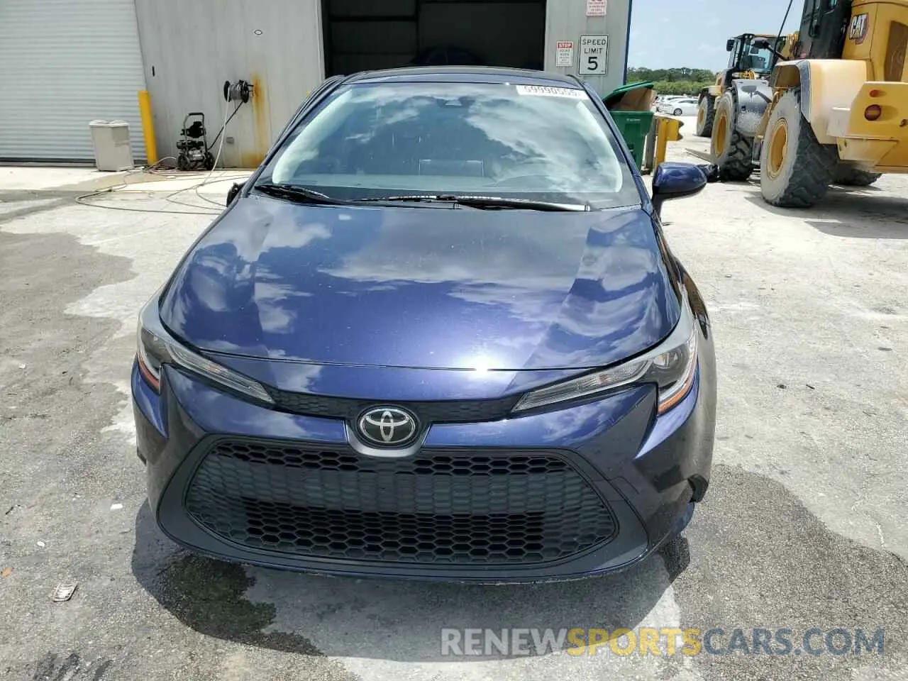 5 Фотография поврежденного автомобиля JTDEPRAE8LJ083630 TOYOTA COROLLA 2020