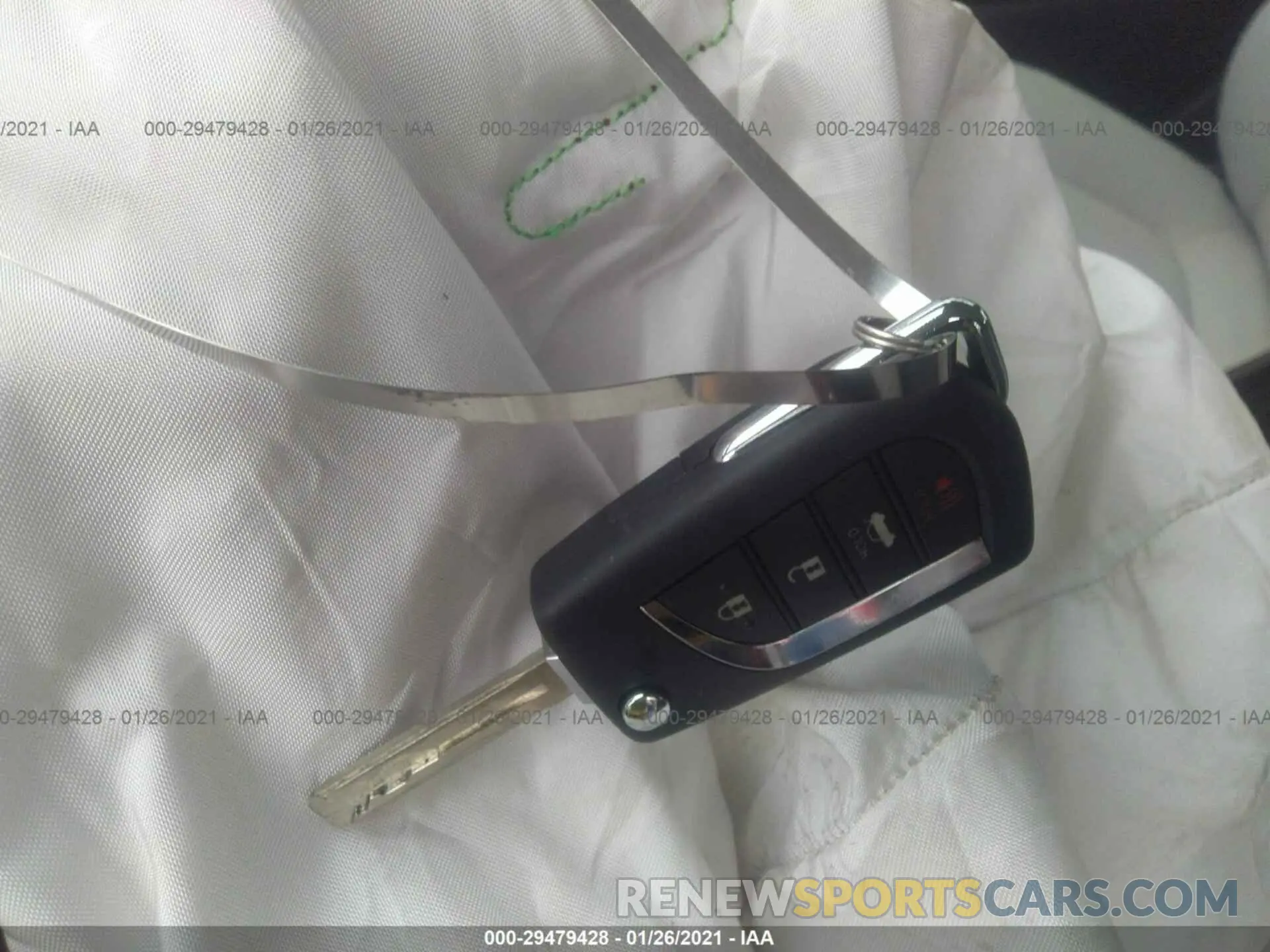 11 Photograph of a damaged car JTDEPRAE8LJ100619 TOYOTA COROLLA 2020