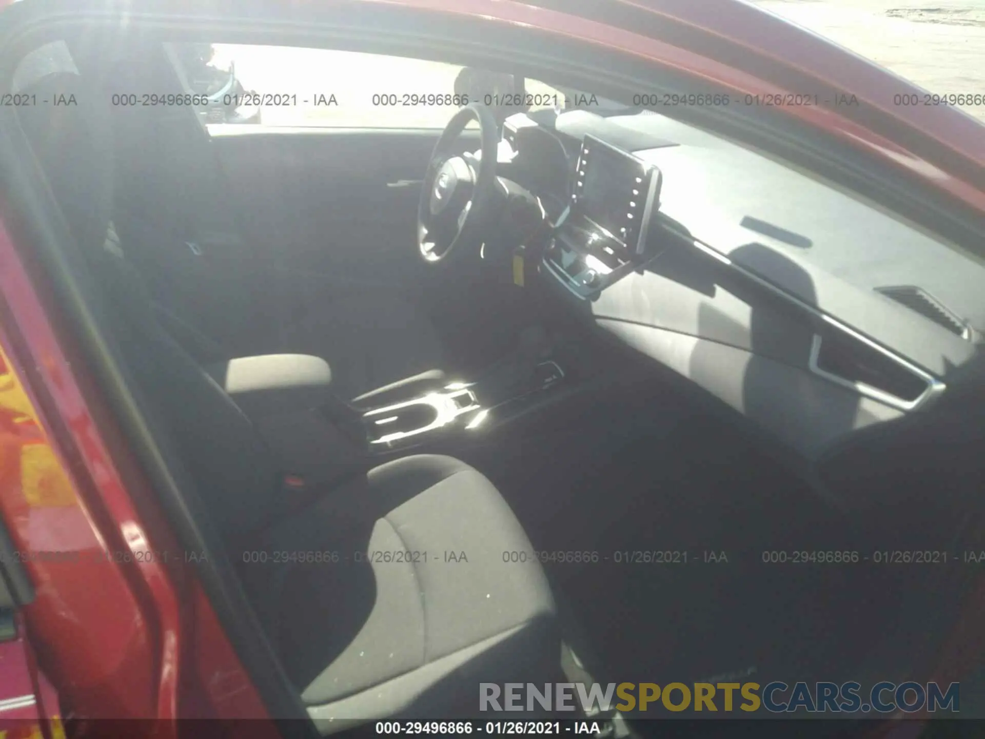 5 Photograph of a damaged car JTDEPRAE8LJ101897 TOYOTA COROLLA 2020