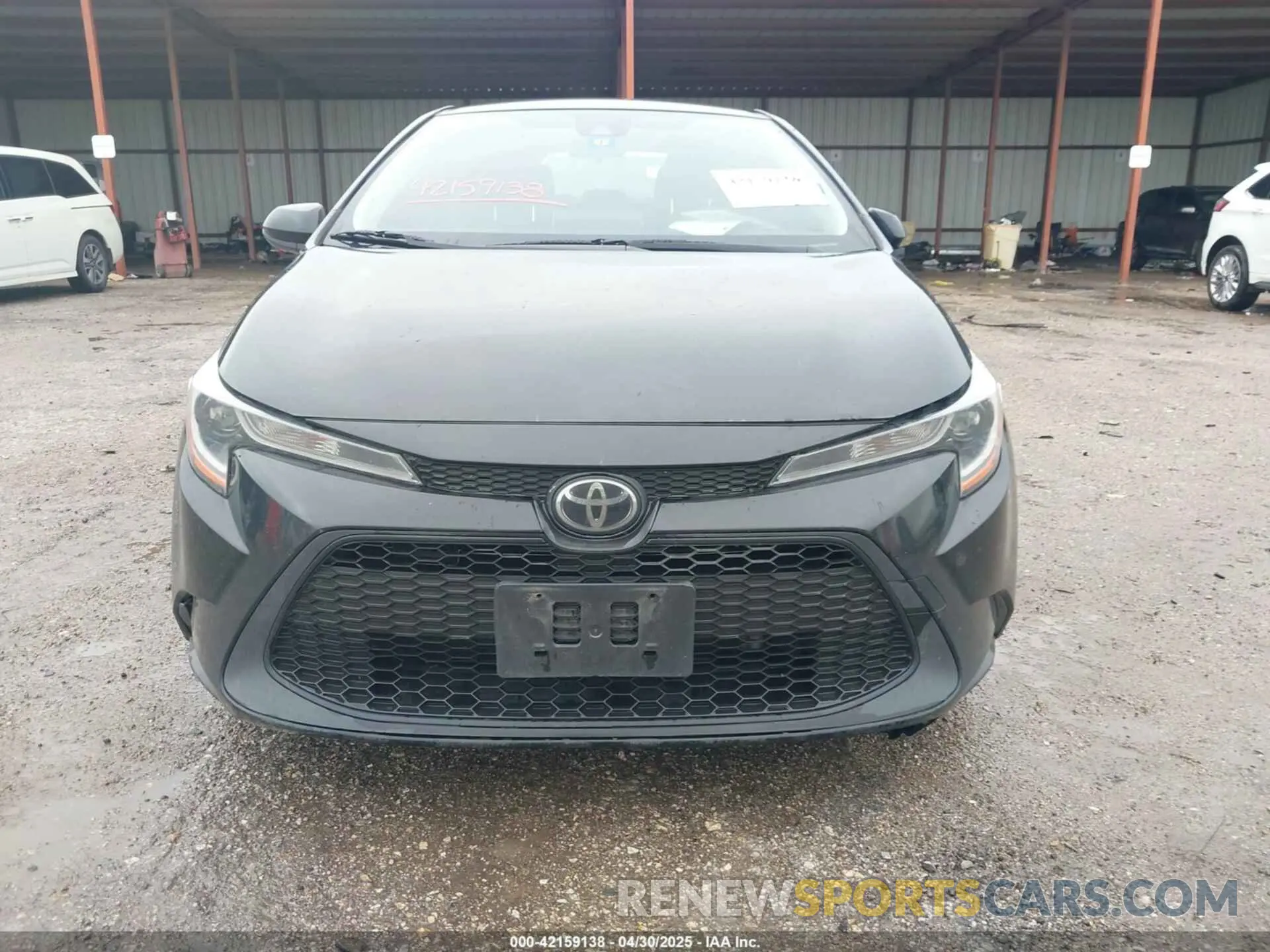 12 Photograph of a damaged car JTDEPRAE8LJ106422 TOYOTA COROLLA 2020