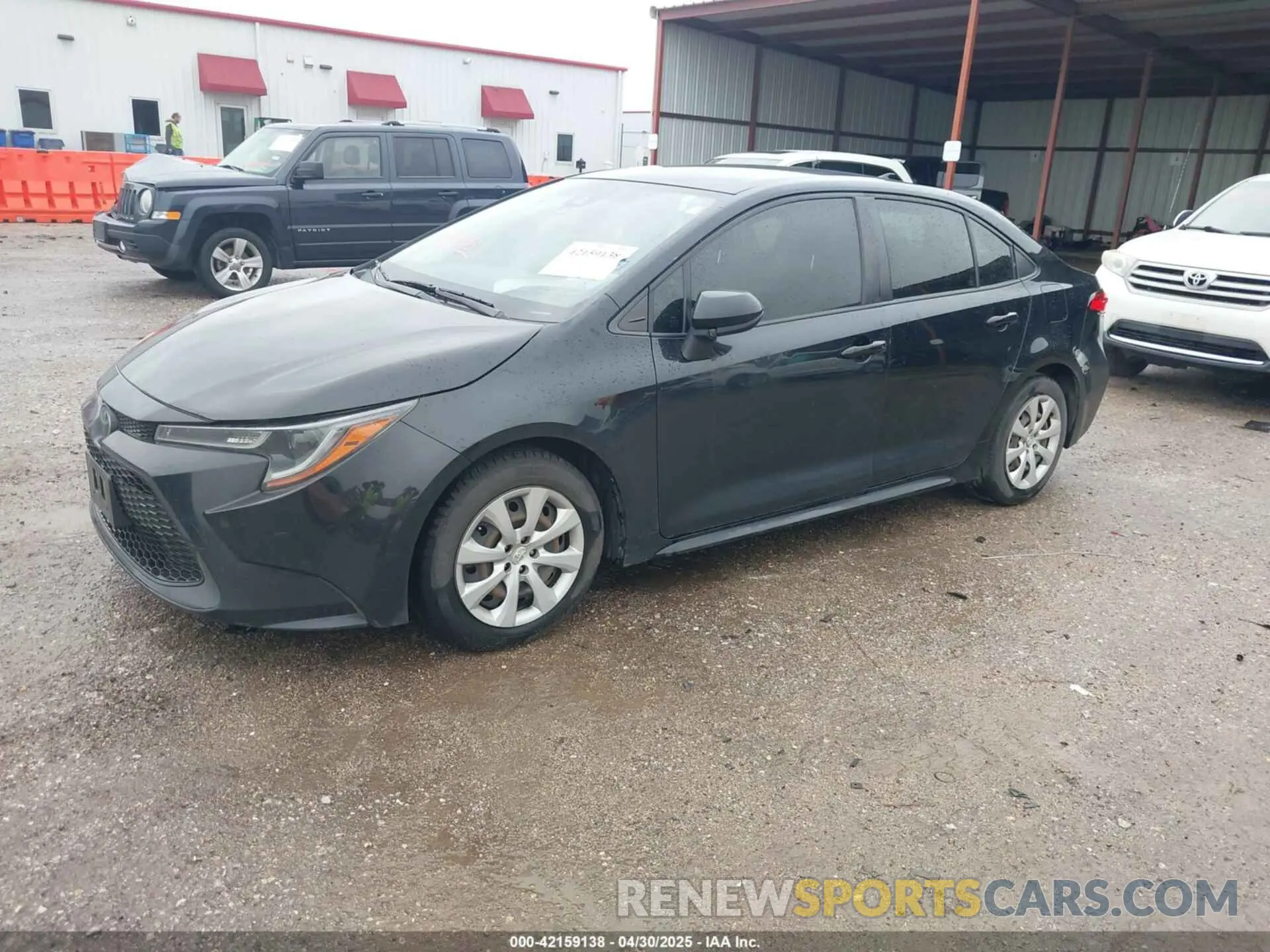 2 Photograph of a damaged car JTDEPRAE8LJ106422 TOYOTA COROLLA 2020