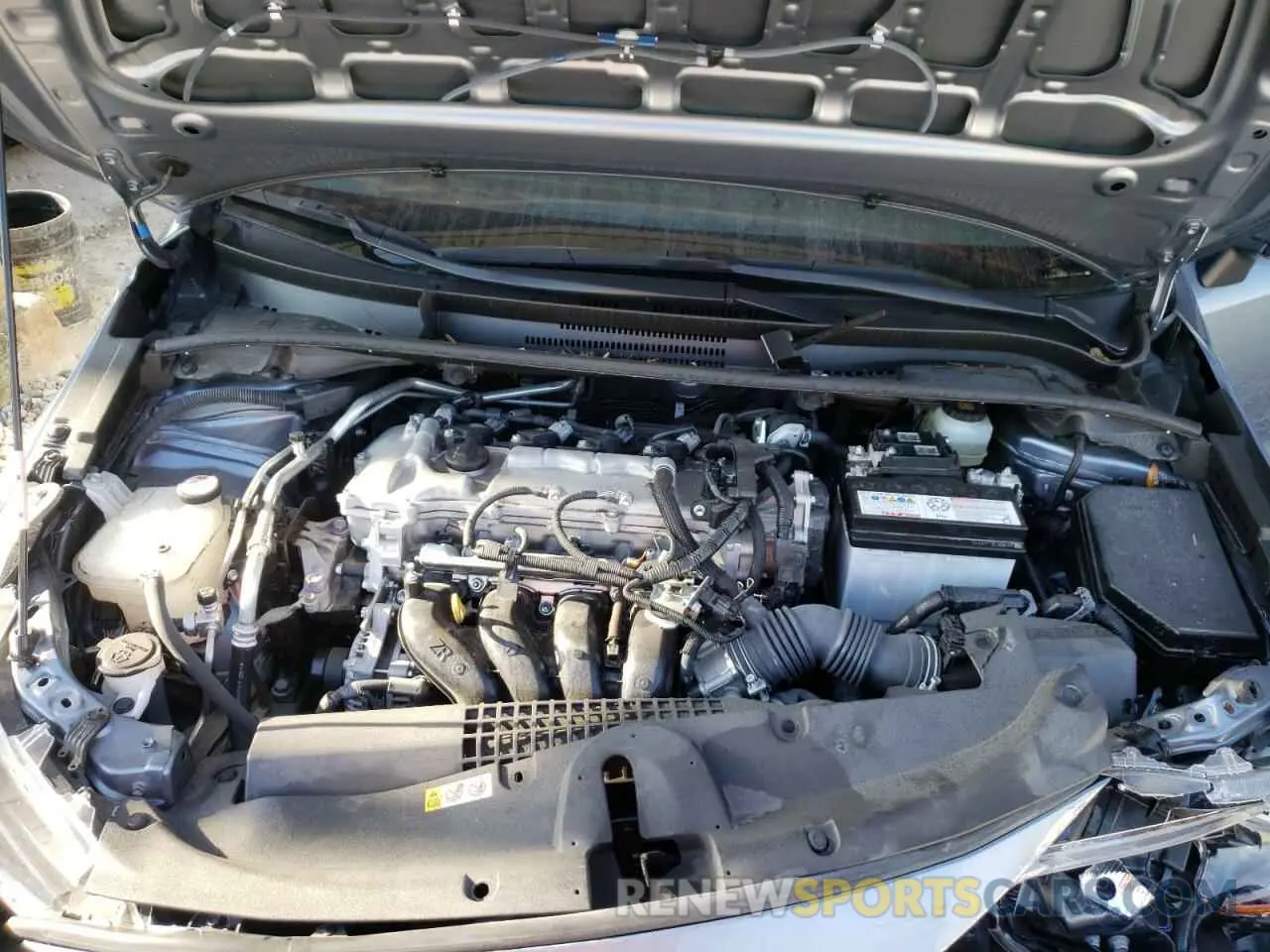 7 Photograph of a damaged car JTDEPRAE8LJ113337 TOYOTA COROLLA 2020