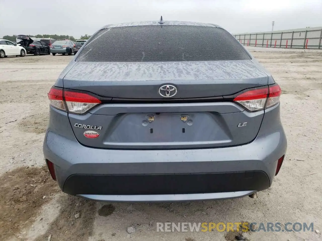 6 Photograph of a damaged car JTDEPRAE8LJ113533 TOYOTA COROLLA 2020