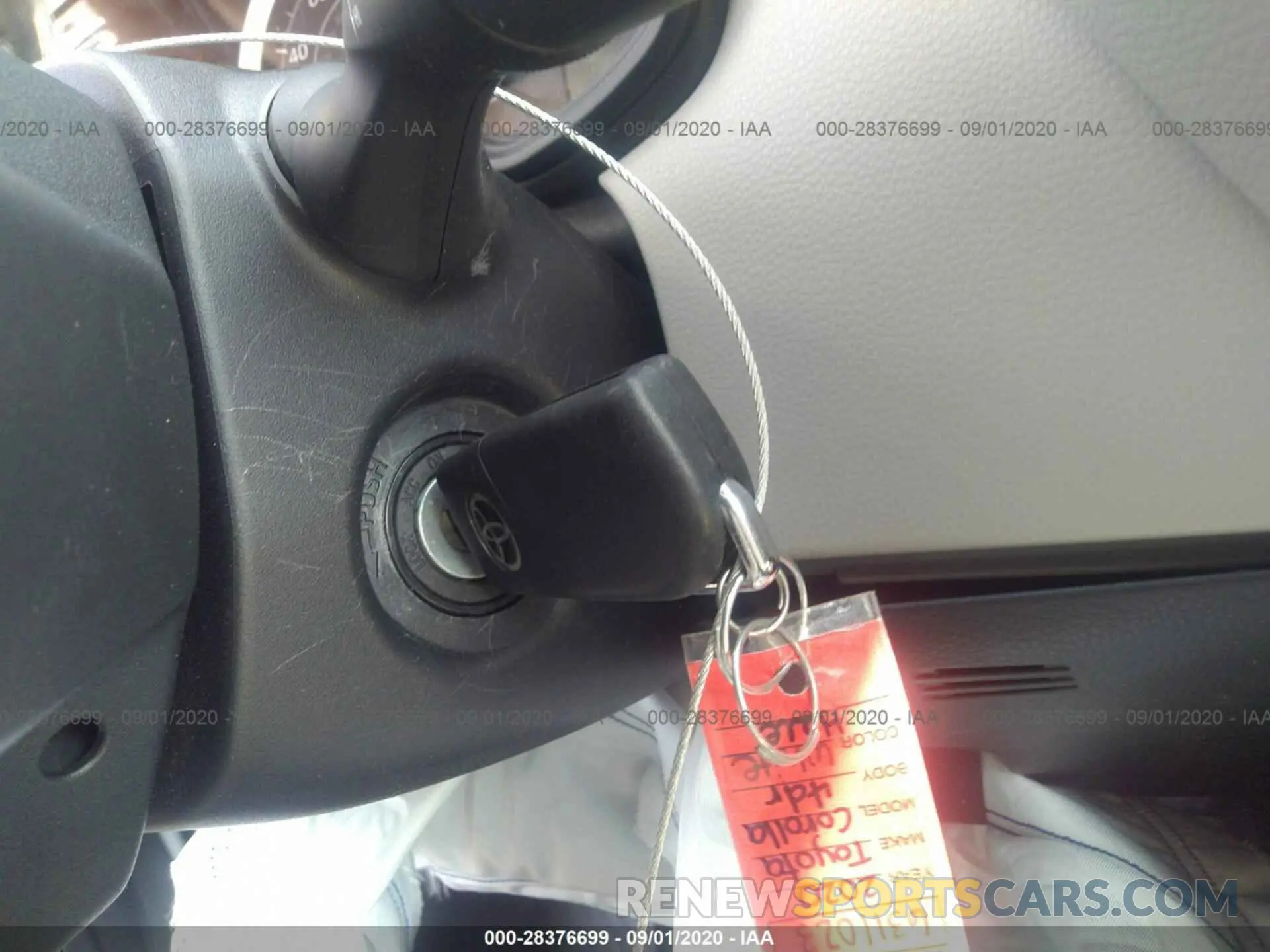 11 Photograph of a damaged car JTDEPRAE9LJ015448 TOYOTA COROLLA 2020