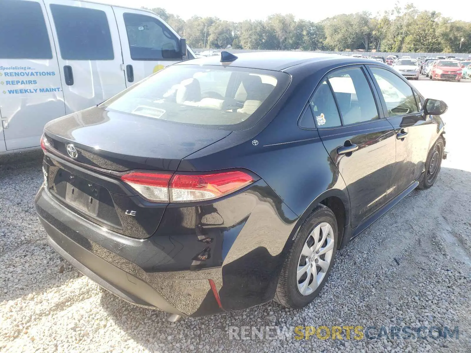4 Photograph of a damaged car JTDEPRAE9LJ019872 TOYOTA COROLLA 2020