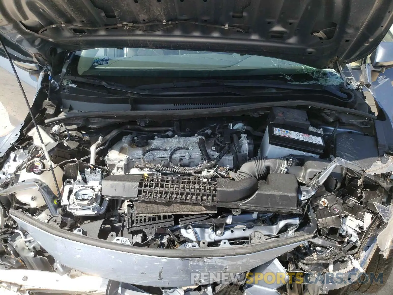 7 Photograph of a damaged car JTDEPRAE9LJ020388 TOYOTA COROLLA 2020