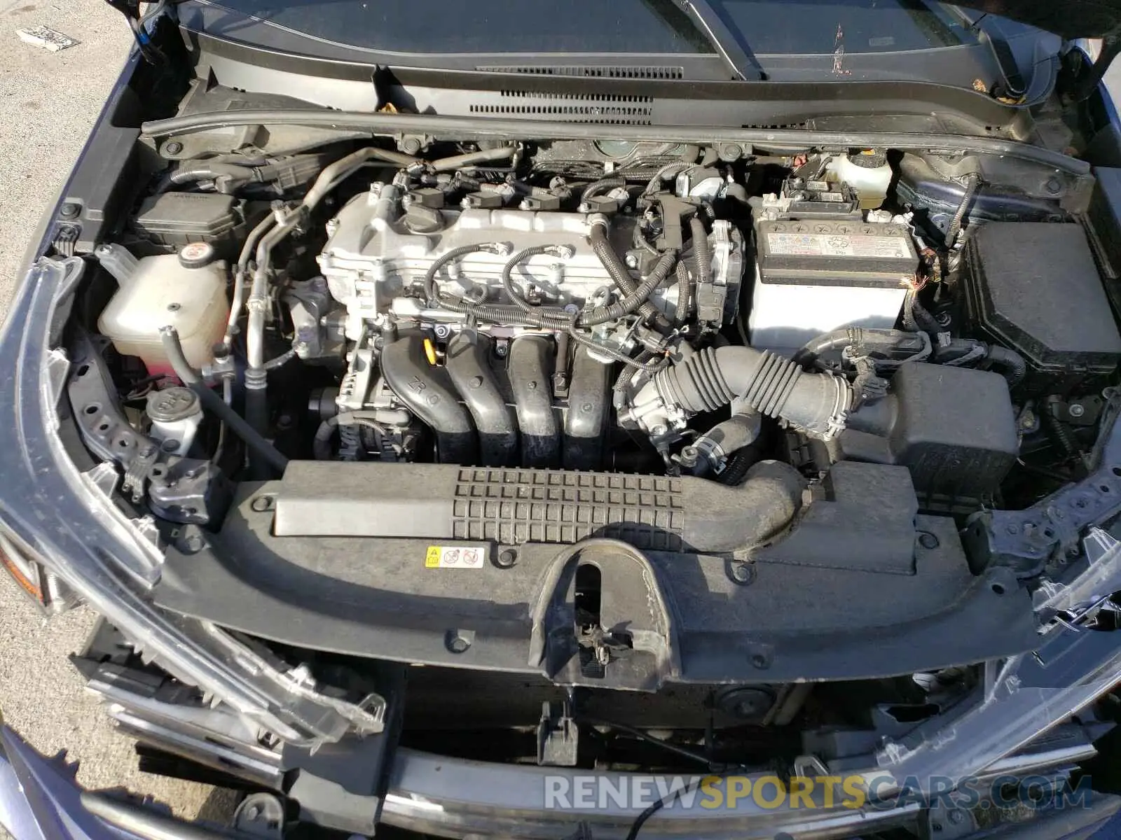 7 Photograph of a damaged car JTDEPRAE9LJ022125 TOYOTA COROLLA 2020