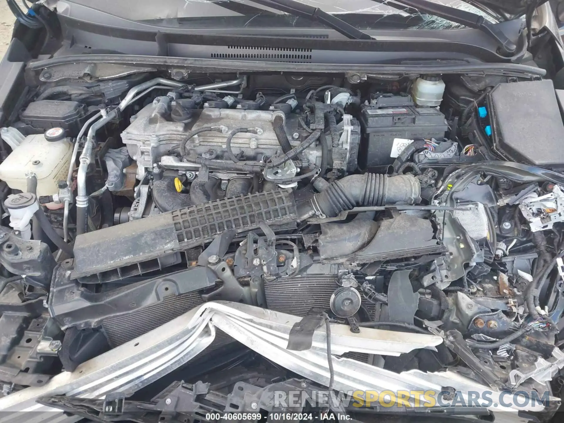 10 Photograph of a damaged car JTDEPRAE9LJ022626 TOYOTA COROLLA 2020