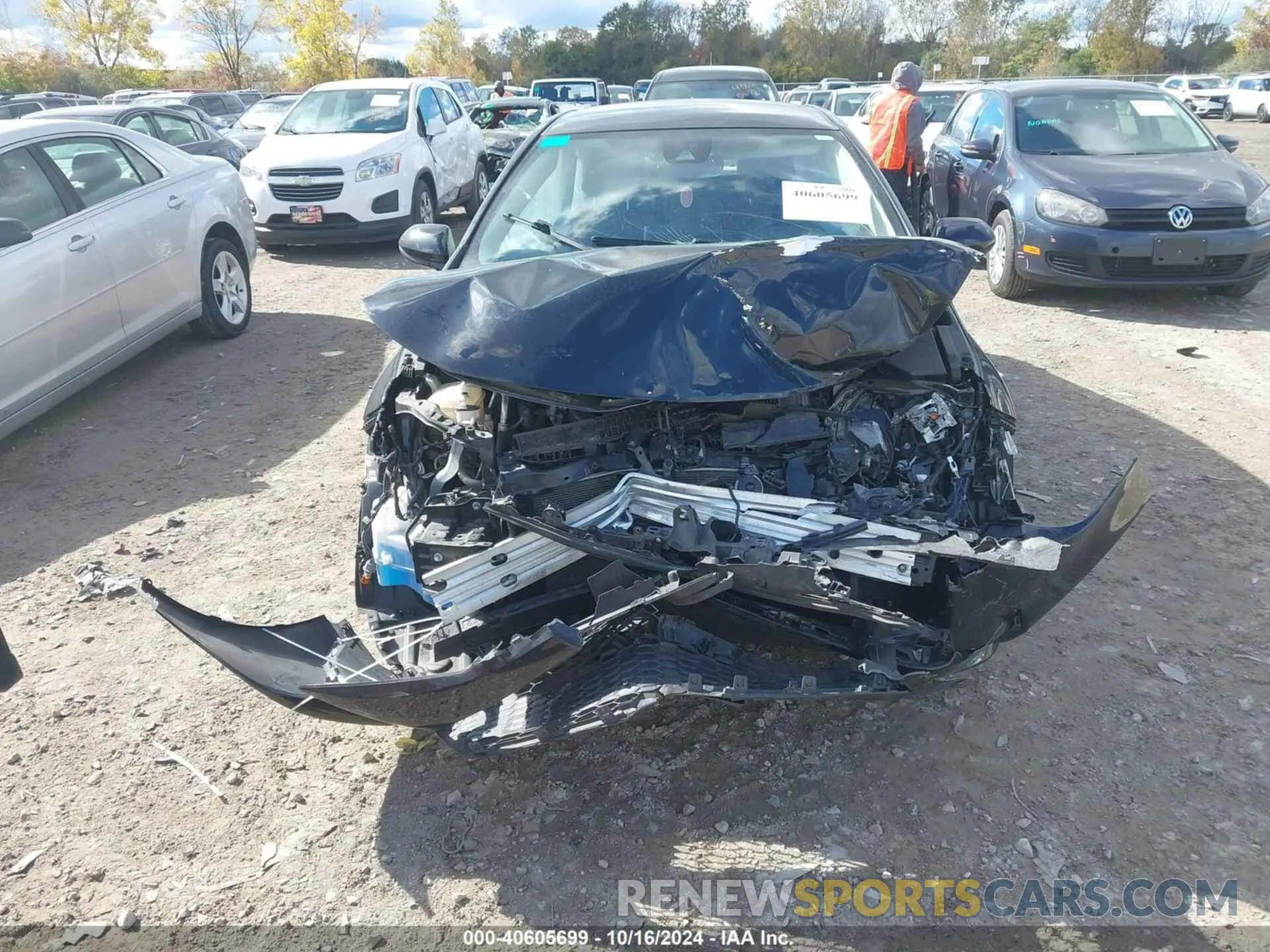 13 Photograph of a damaged car JTDEPRAE9LJ022626 TOYOTA COROLLA 2020