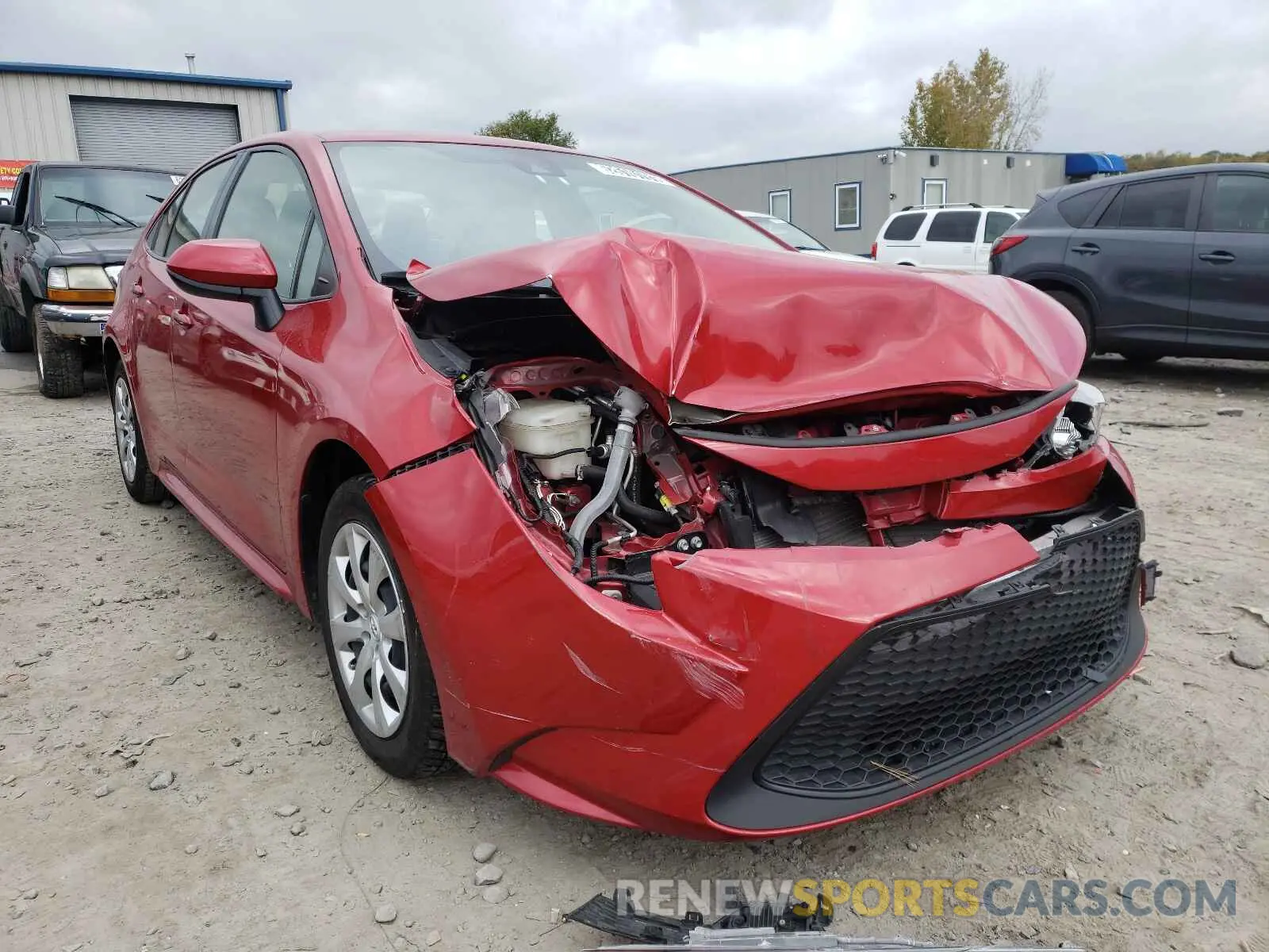 1 Фотография поврежденного автомобиля JTDEPRAE9LJ026739 TOYOTA COROLLA 2020
