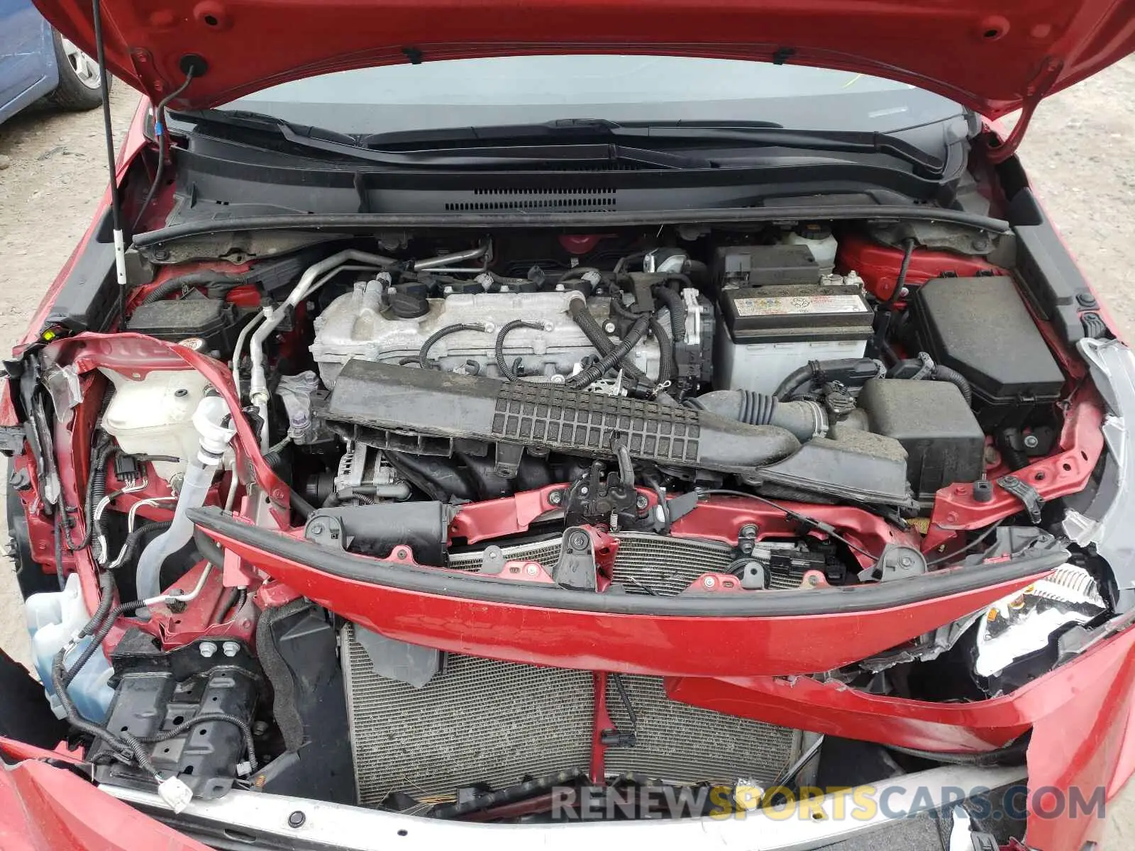 7 Фотография поврежденного автомобиля JTDEPRAE9LJ026739 TOYOTA COROLLA 2020