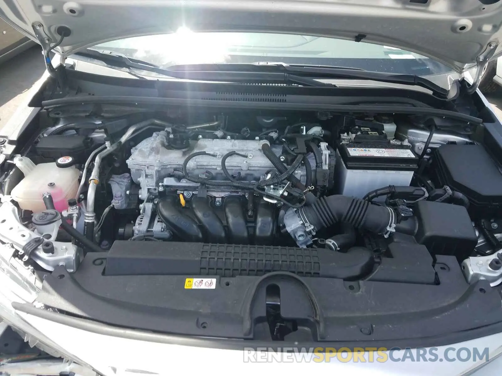 7 Фотография поврежденного автомобиля JTDEPRAE9LJ036770 TOYOTA COROLLA 2020