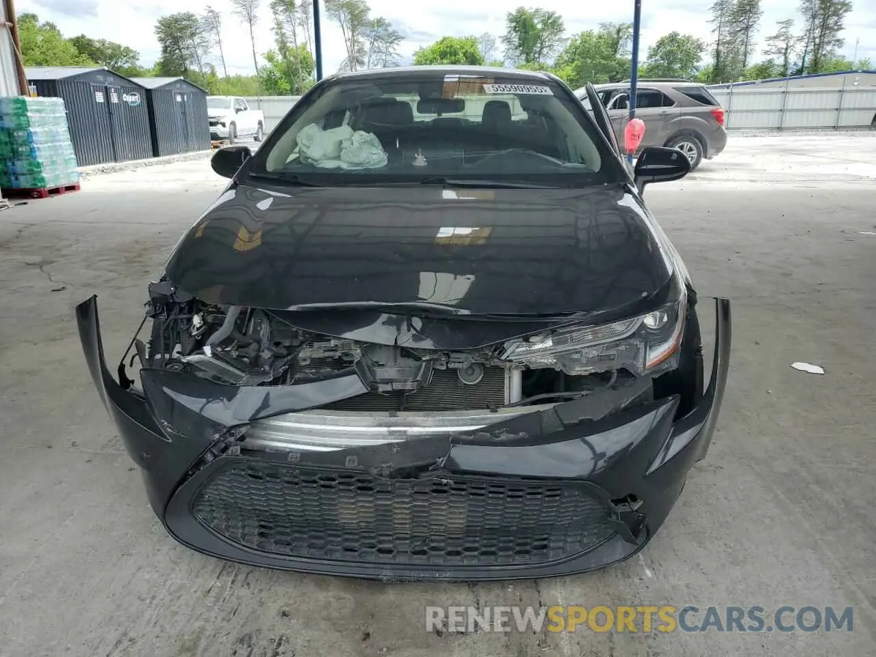 5 Photograph of a damaged car JTDEPRAE9LJ037031 TOYOTA COROLLA 2020