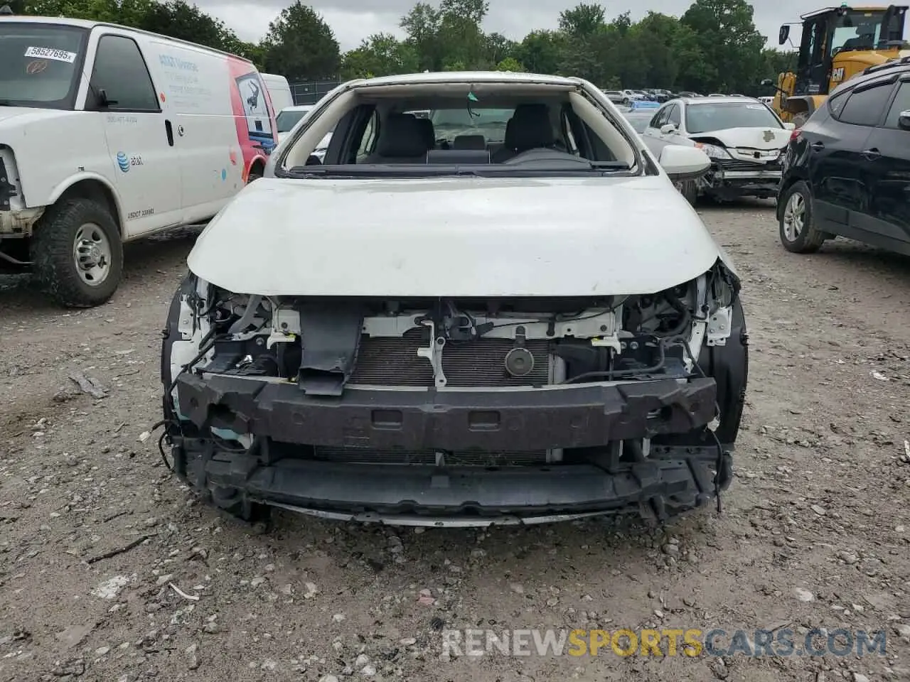 5 Photograph of a damaged car JTDEPRAE9LJ037076 TOYOTA COROLLA 2020
